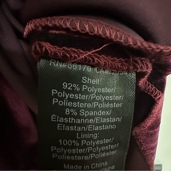 Anthropologie Hutch Velvet Slip Midi Dress - Picture 8 of 8